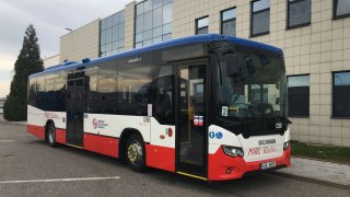 První Scania v barvách Pražské integrované dopravy