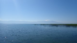 Náš cíl - jezero Ochrid