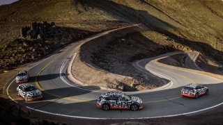 Audi e-tron testuje rekuperaci na Pikes Peaku