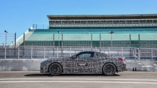 BMW M8 Coupe test Estoril