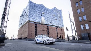 Volkswagen - automatizovaná jízda v Hamburku 1