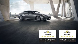 Lexus ES sází na bezpečnost