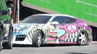Zpěvák Chris Brown a jeho druhé Porsche
