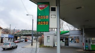 Cena paliva v Praze 19.3.2021