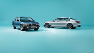 BMW řady 7 ve výroční edici 40 Jahre. 8