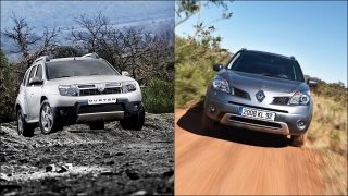 Dacia Duster a Renault Koleos