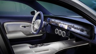 Interiér Mercedesu VISION EQXX