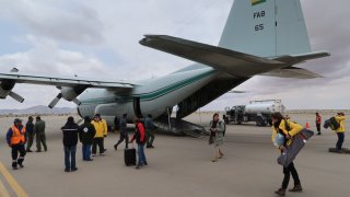 Přepravní letadlo bolivijské armády