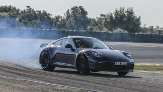 Porsche 911 testování prototypů osmé generace