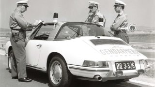 Porsche 911 Targa ve službách rakouské policie