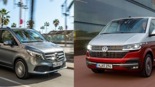 Mercedes V a Volkswagen Multivan
