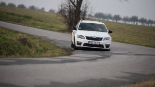 Škoda Octavia RS TDI jízda 8