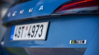 Nová Škoda Scala G-TEC na zemní plyn se ukázala v Berlíně. Koupíte ji ještě letos