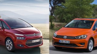 Citroën C4 Picasso a VW Golf Sportsvan