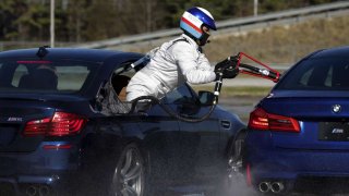 BMW M5 rekord drift