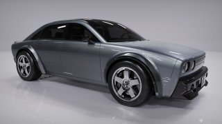 Elektromobil vypadá jako vymyšlený vůz ze hry Grand Theft Auto. Ujede téměř 500 kilometrů