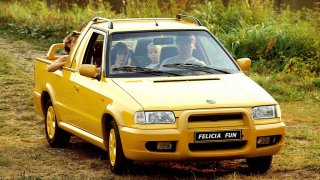 Před 25 lety vyjela Felicia Fun. Pickup se čtyřmi sedadly už dnes stojí téměř stejně jako kdysi nový
