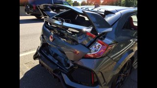 Honda Civic Type-R nehoda 6