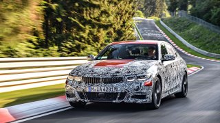 BMW řady 3 Sedan test na Nürburgringu