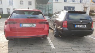 Škoda Octavia 1. vs. 4. generace