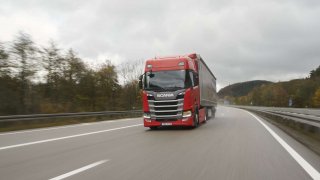 Scania test vozidel