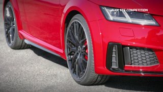 Sportovní kupé Audi TTS Competition na ostrově Man
