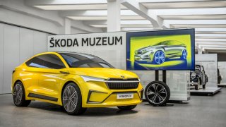 Škoda Vision iV - hliněný model