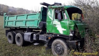 Tatra 815 nehoda