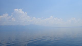 Jezero Ohrid z albánské strany