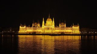 Budova parlamentu Budapešť