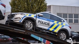 Policie předvedla nové vozy Hyundai Tucson. 4
