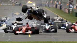 Formule 1 crash
