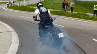 Harley-Davidson rekord v gumování pneumatik