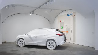 Pop-up galerie UX Art Space by Lexus