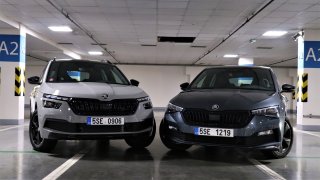 Škoda Kamiq a Scala