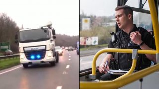 Policisté špehují řidiče i z autobusů a kamionů