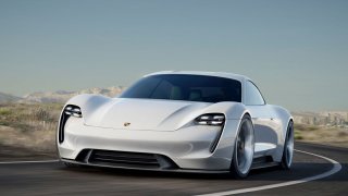 Porsche Mission e-concept car