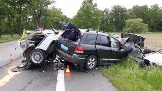 Nehoda BMW