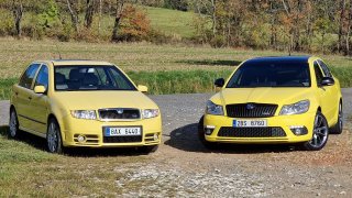 Škoda Fabia RS první generace
