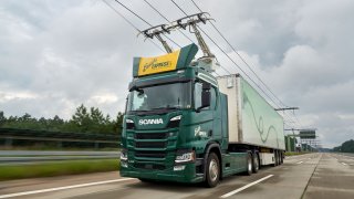 Scania dodá nákladní vozy pro německé elektrifikované dálnice