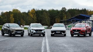 Srovnávací test čtyř SUV pro Autosalon
