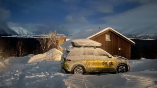 Elektromobil v minus 30° C aneb Mercedesem-Benz GLE 350de za polární kruh - 1.část