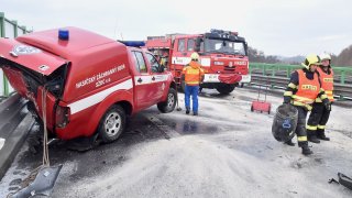 nehoda hasičů