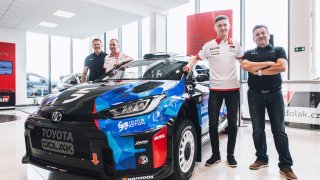 Český závodník Filip Mareš vyměnil Škodu Fabia za novou Toyotu GR Yaris Rally2