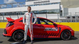 Jenson Button uzavřel výzvu CivicType R Challenge 2018