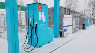 První veřejná vodíková stanice v Praha Barrandov