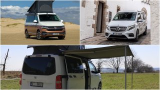 Porovnání obytných aut: Toyota Crosscamp vs. Mercedes Marco Polo a Volkswagen California
