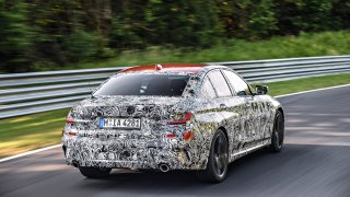 BMW řady 3 Sedan test na Nürburgringu