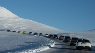 Místo slibovaných 500 jen 300 km. Norové prověřili dojezd elektromobilů v tuhé zimě