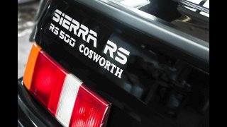 Ford Sierra RS500 Cosworth je vyhledávaná rarita. 